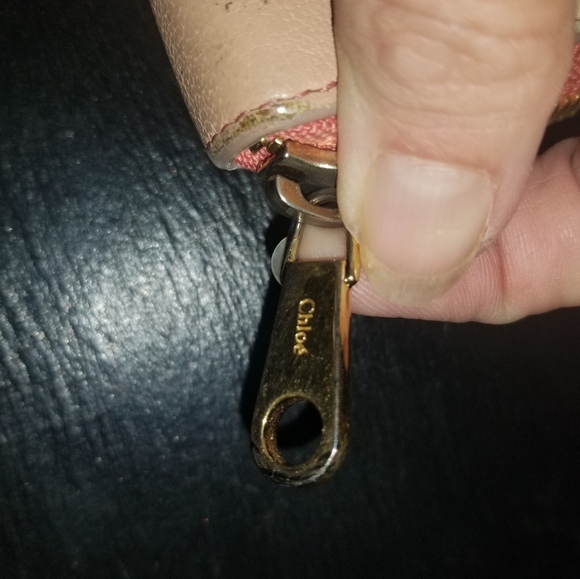 💋Chloe Pink Patchwork Long Wallet💋 - Picture 4 of 13